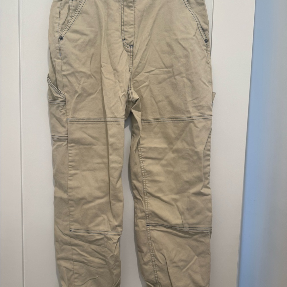 Wildfang Khaki Cargo Pants for Men